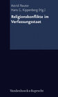 Buchcover Religionskonflikte im Verfassungsstaat