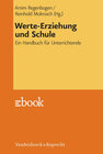 Buchcover Werte-Erziehung und Schule