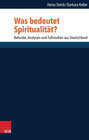 Buchcover Was bedeutet Spiritualität?