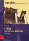 Buchcover Sallust, Coniuratio Catilinae — Lehrerband