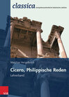 Buchcover Cicero, Philippische Reden – Lehrerband