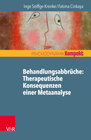 Buchcover Behandlungsabbrüche: Therapeutische Konsequenzen einer Metaanalyse