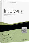 Buchcover Insolvenz - mit Arbeitshilfen online