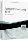 Buchcover Personalentwicklung 2013 - mit Arbeitshilfen online