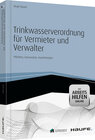 Buchcover Trinkwasserverordnung für Vermieter und Verwalter - mit Arbeitshilfen online