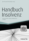 Buchcover Handbuch Insolvenz - mit Arbeitshilfen online