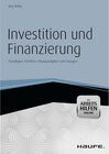 Buchcover Investition und Finanzierung - mit Arbeitshilfen online