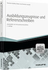 Buchcover Ausbildungszeugnisse und Referenzschreiben - mit Arbeitshilfen online