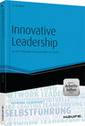 Buchcover Innovative Leadership - mit Arbeitshilfen online