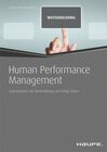 Buchcover Human Performance Management