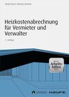 Buchcover Heizkostenabrechnung für Vermieter und Verwalter - inkl. Arbeitshilfen online