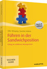 Buchcover Führen in der Sandwichposition