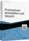 Buchcover Praxiswissen Immobilien und Steuern - inkl. Arbeitshilfen online