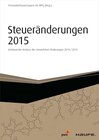 Buchcover Steueränderungen 2015