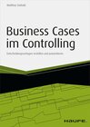 Buchcover Business Cases im Controlling - inkl. Arbeitshilfen online