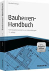 Buchcover Bauherren-Handbuch - inkl. Arbeitshilfen online