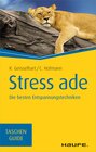 Buchcover Stress ade
