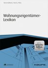 Buchcover Wohnungseigentümer-Lexikon - inklusive Arbeitshilfen online