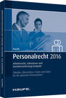 Buchcover Personalrecht 2016