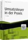 Buchcover Umsatzsteuer in der Praxis - inkl. Arbeitshilfen online