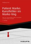 Buchcover Patient Marke: Kunstfehler im Marke-ting
