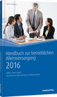 Buchcover Handbuch zur betrieblichen Altersversorgung 2016