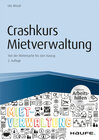 Buchcover Crashkurs Mietverwaltung - inkl. Arbeitshilfen online