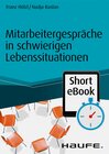 Buchcover Mitarbeitergespräche in schwierigen Lebenssituationen