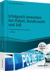 Buchcover Erfolgreich bewerben bei Polizei, Bundeswehr und Zoll - inkl. Arbeitshilfen online