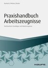 Buchcover Praxishandbuch Arbeitszeugnisse