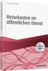 Buchcover Reisekosten im öffentlichen Dienst - inkl. Arbeitshilfen online