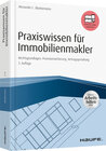 Buchcover Praxiswissen für Immobilienmakler - inkl. Arbeitshilfen online