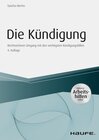 Buchcover Die Kündigung - inkl. Arbeitshilfen online