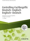 Buchcover Controlling-Fachbegriffe Deutsch-Englisch, Englisch-Deutsch - inkl. Arbeitshilfen online