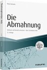 Die Abmahnung - inkl. Arbeitshilfen online width=