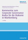 Buchcover Kommentar zum Corporate Governance Kodex für die Diakonie in Württemberg
