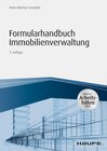 Buchcover Formularhandbuch Immobilienverwaltung - inkl. Arbeitshilfen online