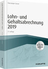 Buchcover Lohn- und Gehaltsabrechnung 2019 - inkl. Arbeitshilfen online