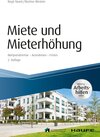 Buchcover Miete und Mieterhöhung - inkl. Arbeitshilfen online