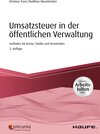 Buchcover Umsatzsteuer in der öffentlichen Verwaltung - inkl. Arbeitshilfen online