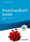 Buchcover Praxishandbuch GmbH - inkl. Arbeitshilfen online