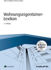 Buchcover Wohnungseigentümer-Lexikon - inkl. Arbeitshilfen online