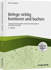 Buchcover Belege richtig kontieren und buchen - inkl. Arbeitshilfen online