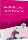 Buchcover Kreativitätsboost für Ihr Marketing inkl. Arbeitshilfen online