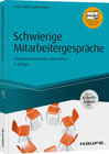 Buchcover Schwierige Mitarbeitergespräche - inkl. Arbeitshilfen online