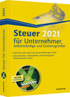 Buchcover Steuer 2021 für Unternehmer, Selbstständige und Existenzgründer - inkl. DVD