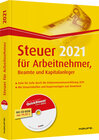 Buchcover Steuer 2021 für Arbeitnehmer, Beamte und Kapitalanleger - inkl. CD-ROM