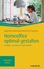Buchcover Homeoffice optimal gestalten