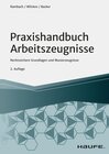 Buchcover Praxishandbuch Arbeitszeugnisse