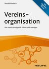 Buchcover Vereinsorganisation